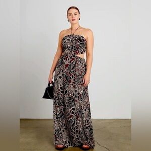 WHO WHAT WEAR COLLECTION | Halter Maxi Dress